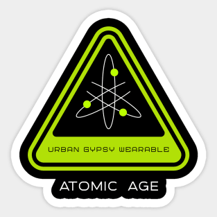 Urban Gypsy Wearable – Atomic Age Sticker